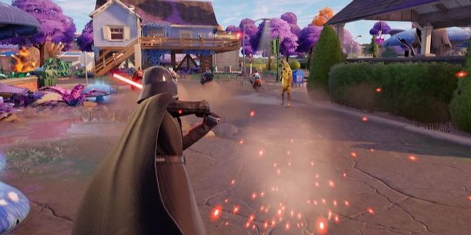 Darth Vaders Lichtschwert in Fortnite. Darth Vader