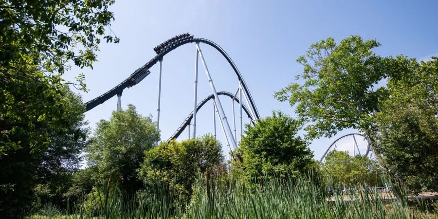 Eine Bahn im Europark.