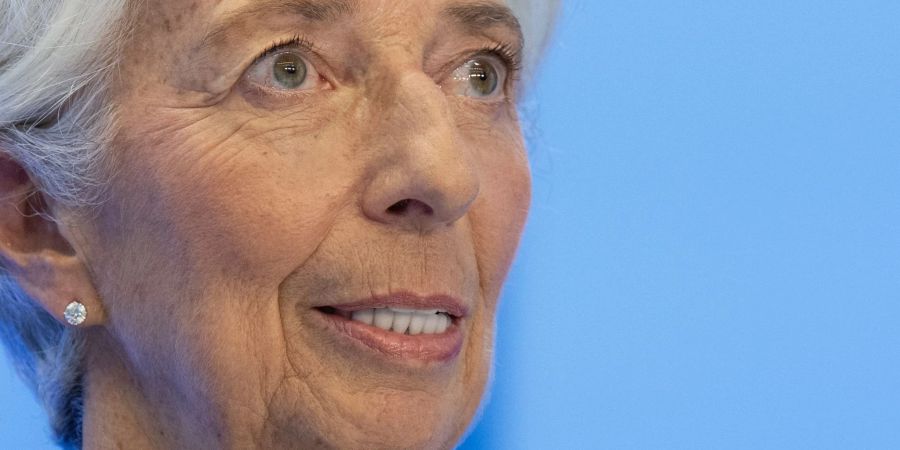 «Die Inflation ist zu hoch»: EZB-Präsidentin Christine Lagarde.