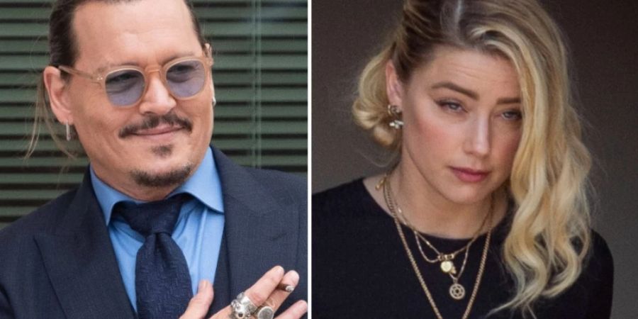 Unterschiedlicher könnte die momentane Gefühlslage bei Johnny Depp und Amber Heard wohl nicht sein.