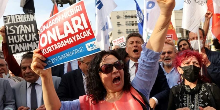 Demonstration in Ankara