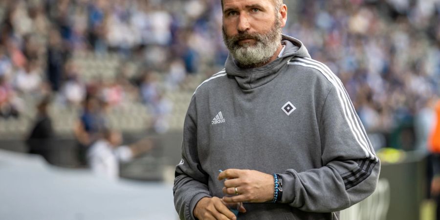 Will vor eigenem Publikum die Bundesliga-Rückkehr mit dem HSV eintüten: Trainer Tim Walter.