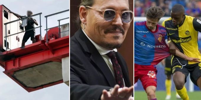 Diese Woche kommentierten die Nau.ch-Leser zu Kran-Besetzer, Johnny Depp. Benzinpreis-Senkung und dem Playoff-Hammer in der Super League.