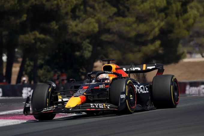 Max Verstappen (Red Bull) beim Frankreich-GP der Formel 1. Max Verstappen Formel 1