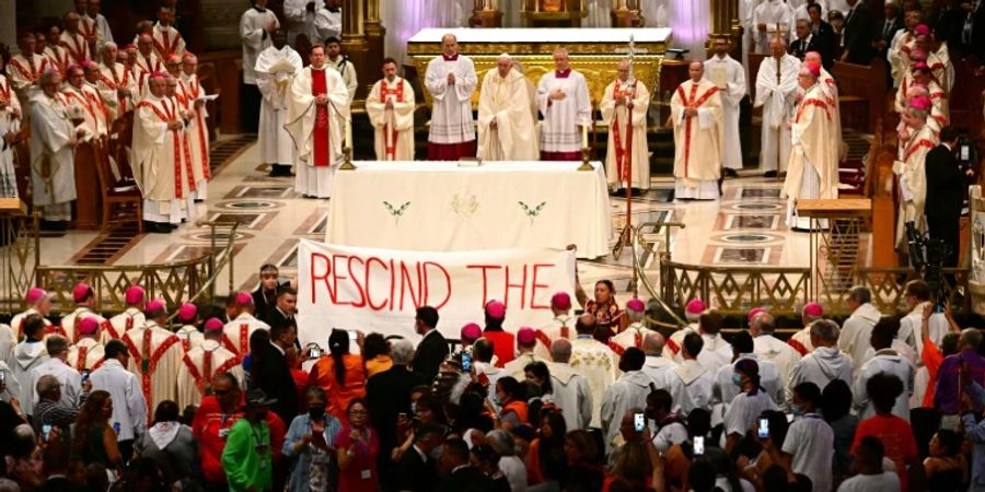 Papstmesse in Sainte-Anne-de-Beaupré