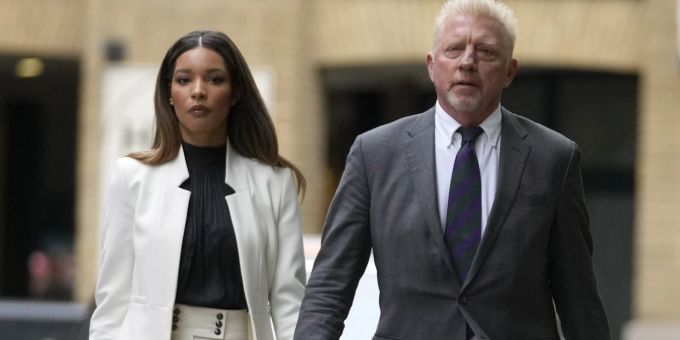Boris Becker und Lilian de Carvalho Monteiro. boris becker