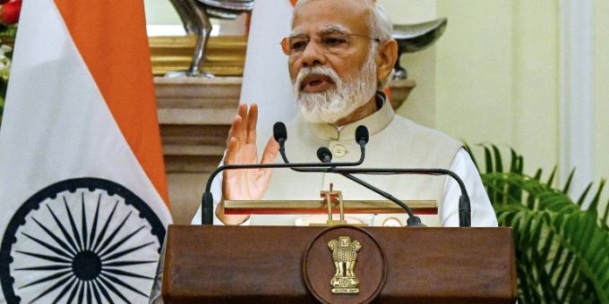 Indien Premierminister Narendra Modi. Indien Premierminister Narendra Modi.