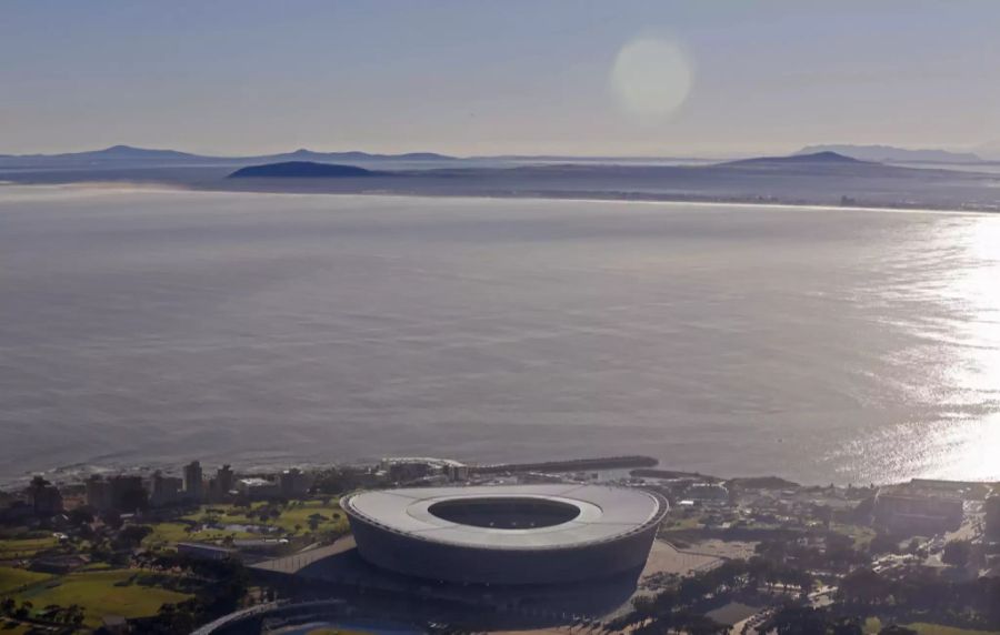 Das Cape Town Stadium in Kapstadt.