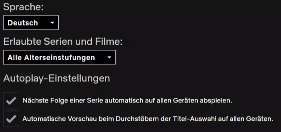 Netflix Autoplay
