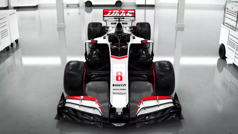 Der neue Haas F1 VF20.