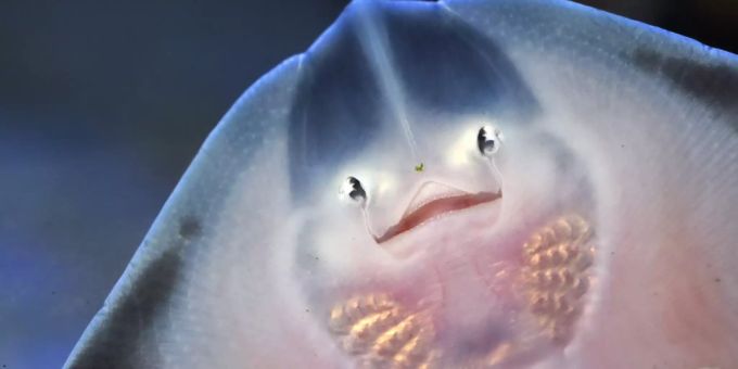 Ein Rochen in einem Auquarium. (Symbolbild) Rochen