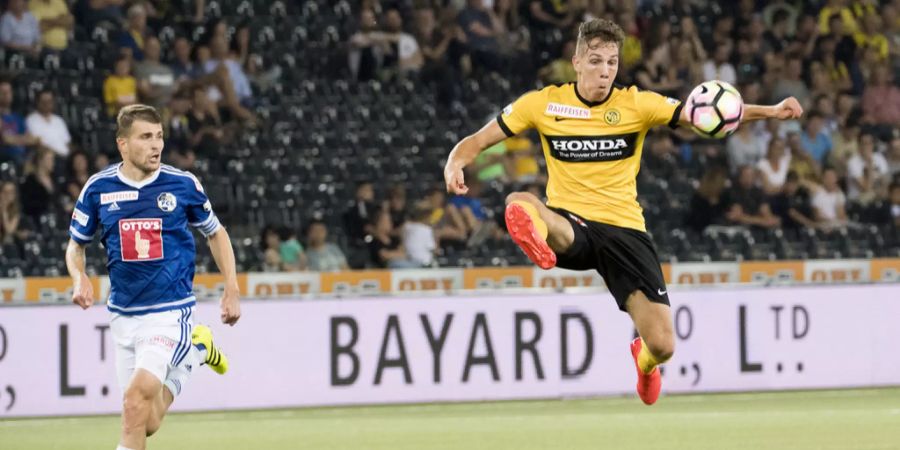 Michael Frey spielte zu Beginn seiner Profi-Karriere bei YB.