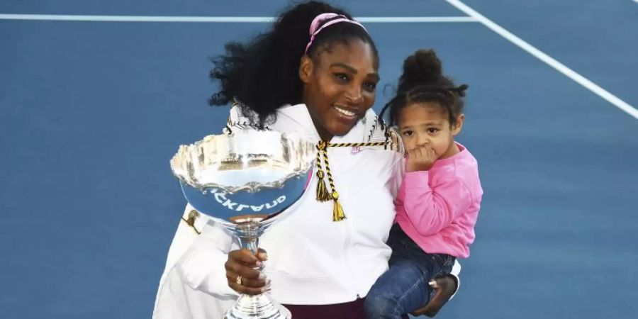 Konnte erstmals als Mutter einen Turniersieg feiern: Serena Williams. Foto: Chris Symes/Photosport/dpa