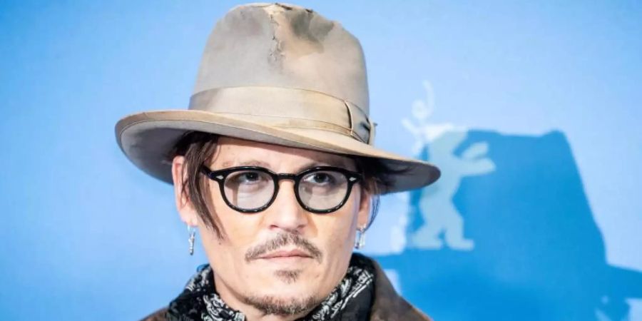 Schauspieler Johnny Depp in Berlin. Foto: Michael Kappeler/dpa