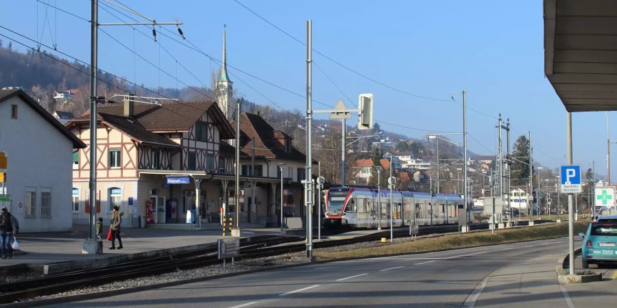 Bahnhof Beinwil am See.