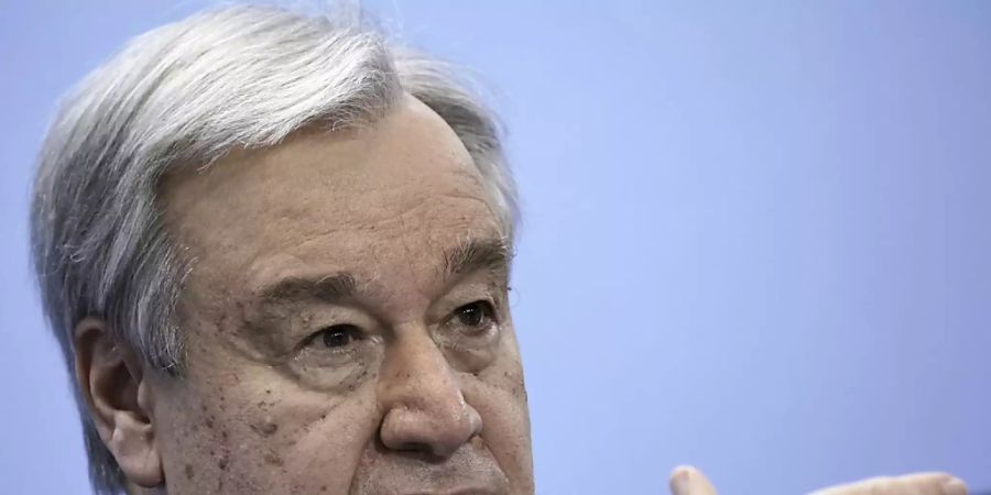 Uno-Generalsekretär António Guterres wünscht sich, dass der Sicherheitsrat der Vereinten Nationen die Berliner Libyen-Einigung unterstützt. (Archivbild)