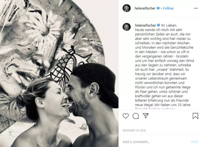 Helene Fischer und Florian Silbereisen. Helene Fischer