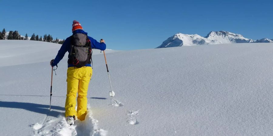 Schneeschuhwanderung Arosa