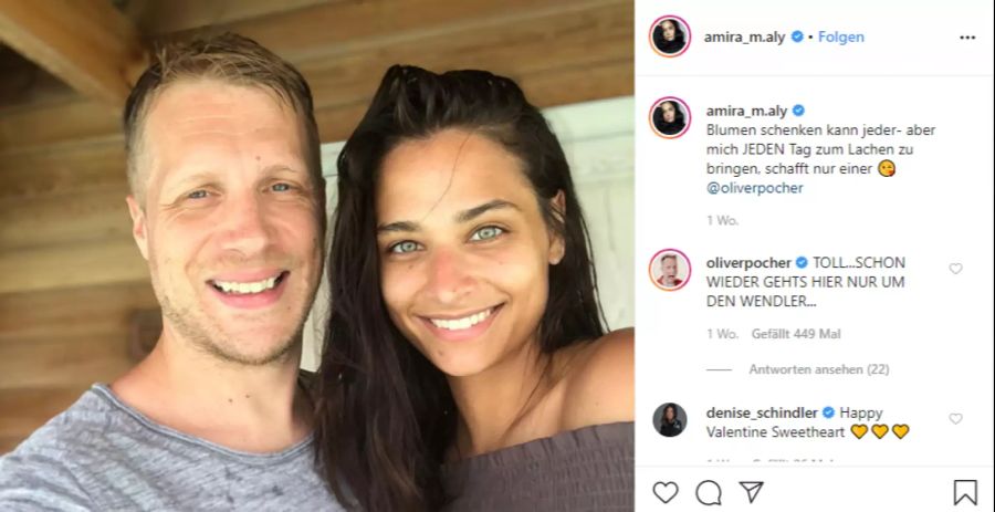 Oliver Pocher und seine Frau Amira