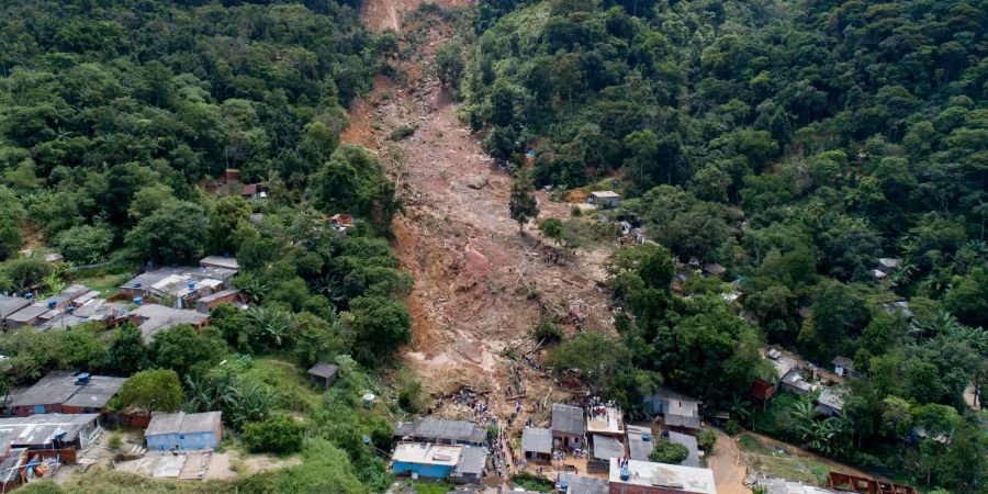 Extreme Regenfälle in Brasilien