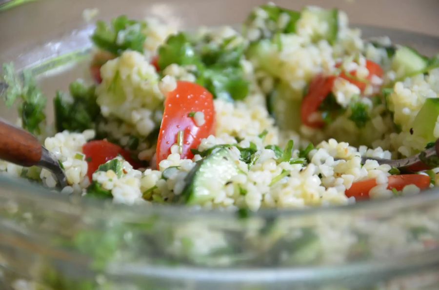 tabouleh salat nahaufnahme