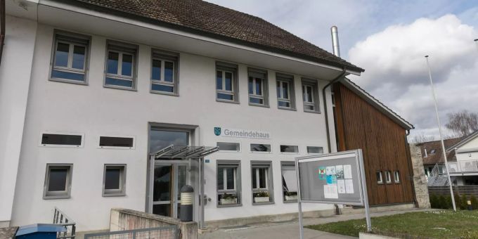 Das Gemeindehaus in Tägerig. Das Gemeindehaus in Tägerig.