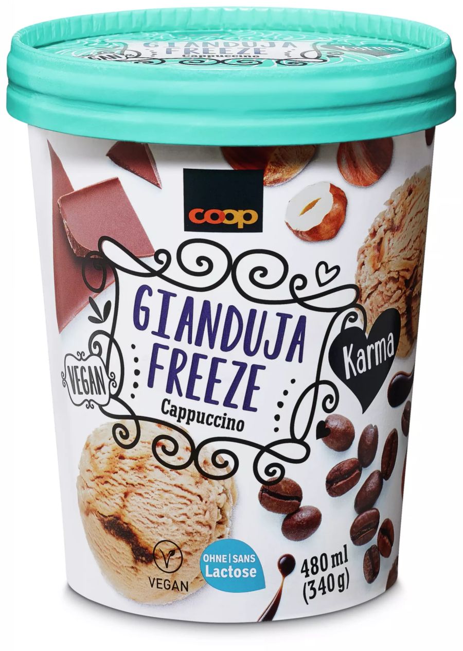 Vegan Glacé von Coop