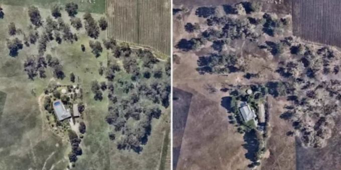 Australien-Feuer - Vorher-Nachher-Bilder zeigen Ausmass der Verwüstung