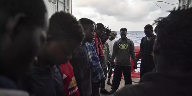 Libyen Ocean Viking Migranten