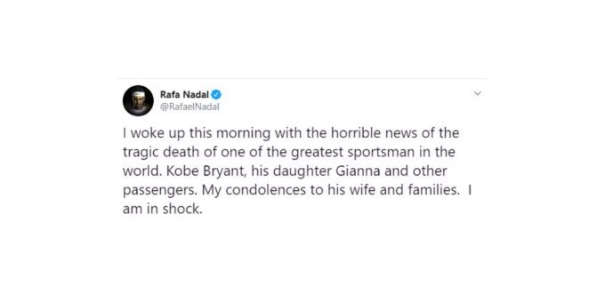 Rafael Nadal Kobe Bryant