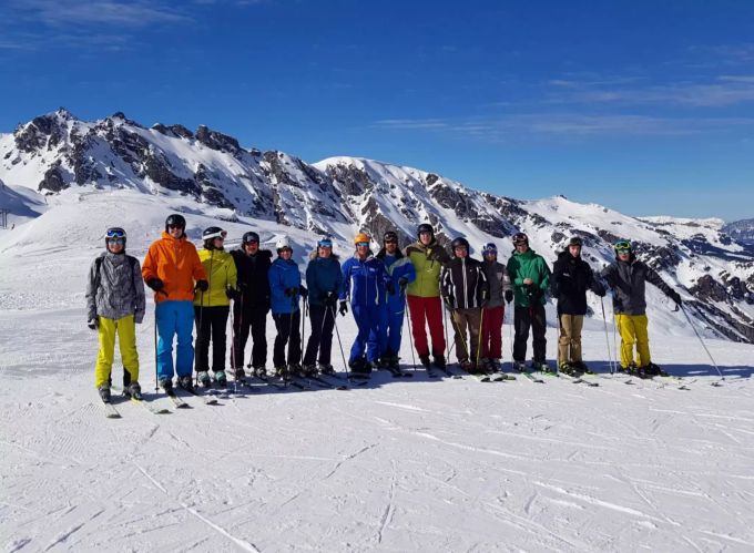 Jährlicher Programmpunkt: Das Skiweekend. Skiweekend STV Beinwil am See