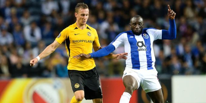 Nicolas Bürgy im Einsatz gegen den FC Porto. YB Nicolas Bürgy