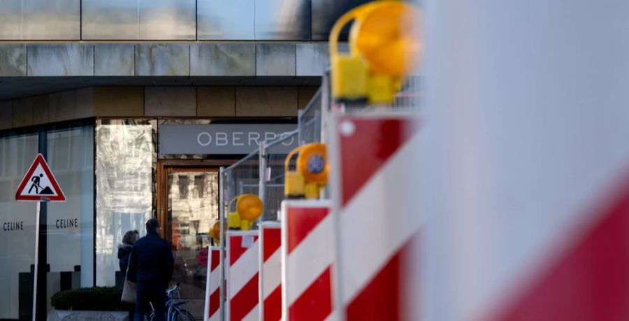 Wegen einer Baustelle hat ein Zürcher Bäcker nach eigener Angabe 170'000 Franken an Umsatz eingebüsst.