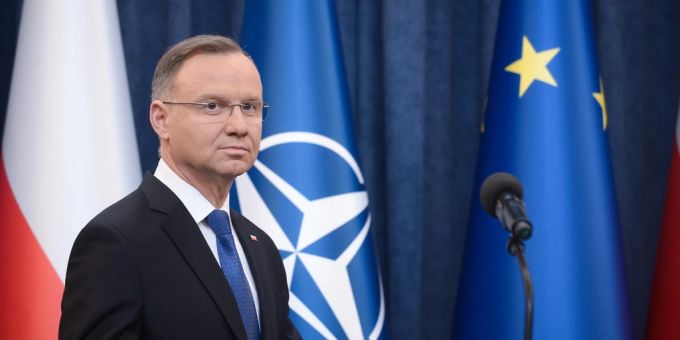 Präsident Andrzej Duda zeigte sich am Mittwoch empört über die Festnahme der rechtskräftig verurteilten PiS-Politiker. Polen Präsident Andrzej Duda