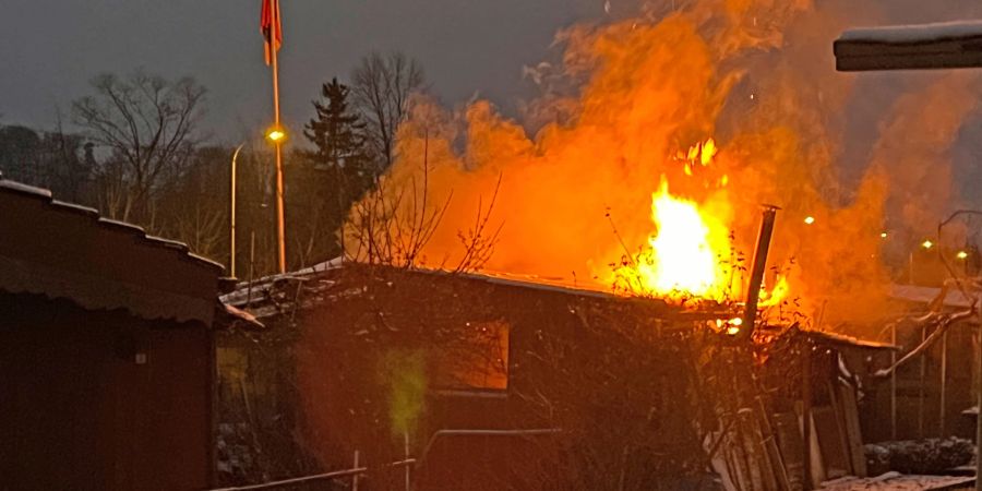 Brand in Frauenfeld