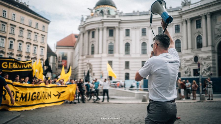 Martin Sellner Rechtsextremist Einreiseverbot