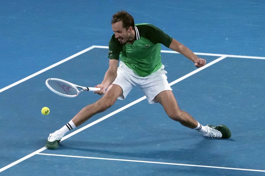 Australian-Open-Finalist Daniil Medvedev ist die Weltnummer 3. Mit 27 Jahren ist er der zweitälteste Spieler der Top 10.