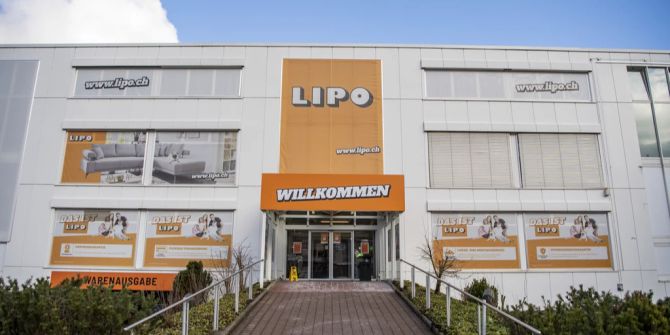 Lipo sechs Filialen