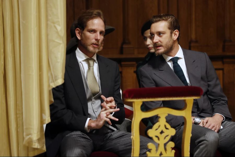 Andrea (l) und Pierre Casiraghi – die Brüder bestreiten Korruption.