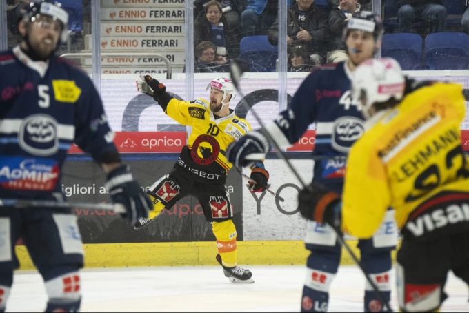 Tristan Scherwey und der SCB jubeln in Ambri gleich fünfmal. SCB