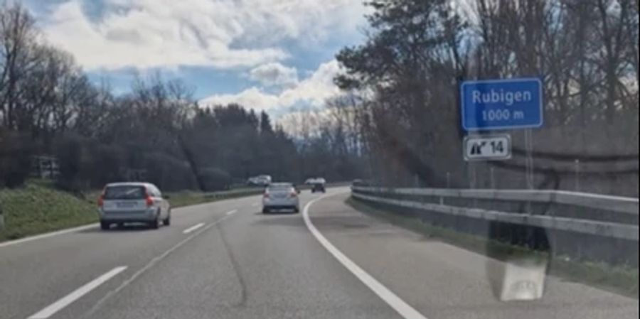 Das Auto war am Wochenende im Kanton Bern unterwegs.