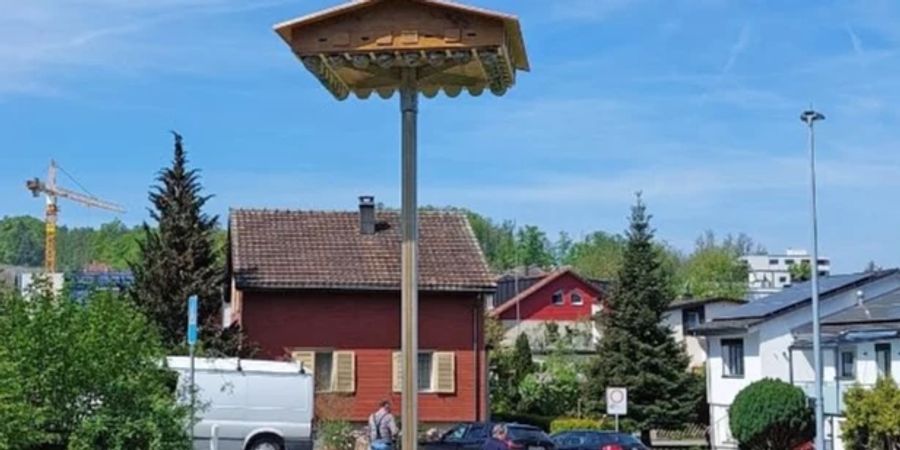 Turm für brütende Vögel