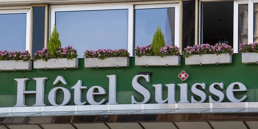 Die Schweizer Hotels profitierten im April von deutlich mehr ausländischen Gästen. (Archivbild)