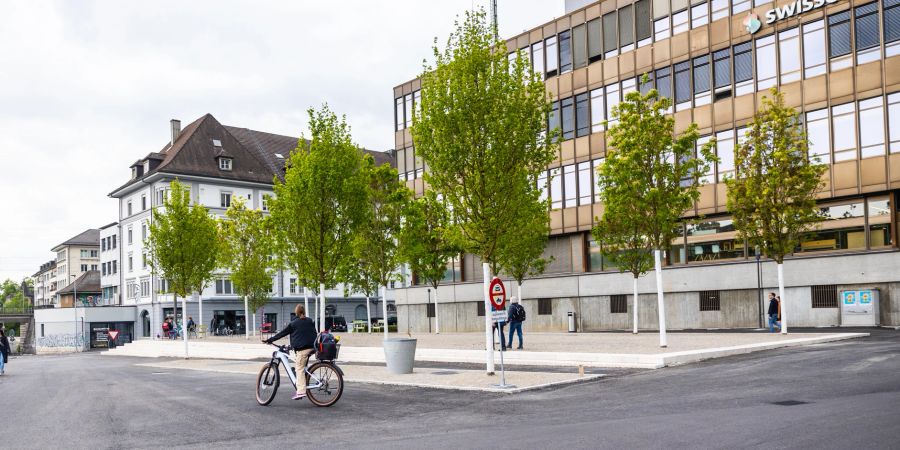 Der Postplatz in Solothurn.