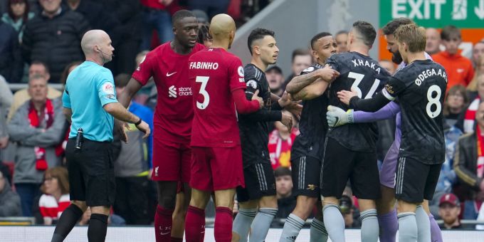 Xhaka-Rudelbildung - 2:2! Arsenal vergibt gegen Liverpool 2:0-Führung
