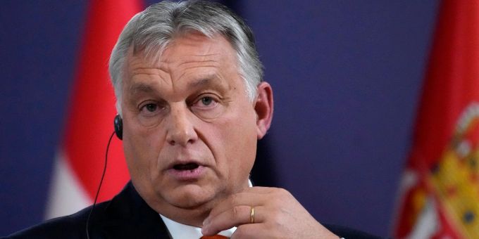 Der Ministerpräsident von Ungarn: Viktor Orban Der Ministerpräsident von Ungarn: Viktor Orban