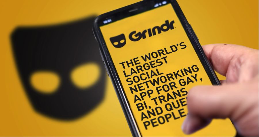 App «Grindr» auf Handy