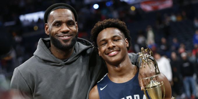 In der NBA - Zusammen im Einsatz? Lakers draften LeBron James' Sohn