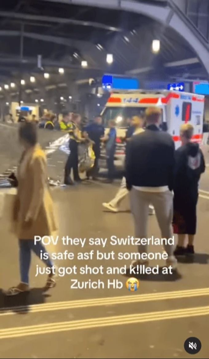 Am Zürcher Hauptbahnhof sei jemand erschossen worden, teilte «Szene isch Züri» mit. Doch das stimmte gar nicht. Insta