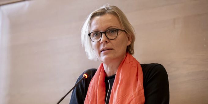 Auf die grossen Investitionen, die der Kanton in den nächsten Jahren tätigen muss, wies Finanzdirektorin Astrid Bärtschi (Mitte) hin. Astrid Bärtschi